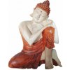 Ručne vyrezávaná socha Buddhu - Premýšľajúci Buddha 25cm