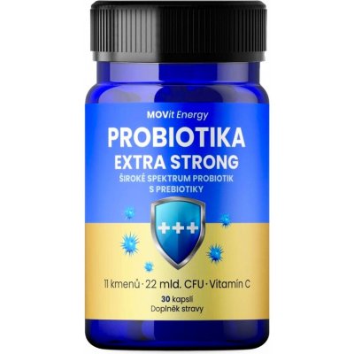 MOVit Probiotika Extra Strong 30 kapslí