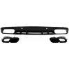 KITT Rear Bumper Valance Diffuser suitable for Mercedes C-Class C205 A205 Coupe Cabriolet (2014-2019) Facelift C63S Design All Black