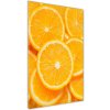 Vertikálny foto obraz sklenený Pomarančové plátky 50x100 cm