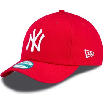 New Era 39thirty MLB League Basic NY Yankees Scarlet White