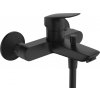 Hansgrohe Logis - Vaňová batéria na stenu, čierna matná 71400670