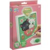 MOXY Diamantové maľovanie na ráme Mačičky 15 x 15 cm