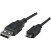 Arduino USB kábel USB 2.0 USB-A zástrčka, USB Micro-B zástrčka 1.80 m čierna A000071; A000071
