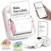 Mini termálna tlačiareň na samolepiace etikety s Bluetooth aplikáciou