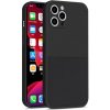 AppleKing ochranné s kapsou na karty iPhone 12 Pro Max - čierne