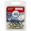 Novus Office 110026855 slepý nit (Ø x d) 5 mm x 10 mm hliník hliník 30 ks; 110026855