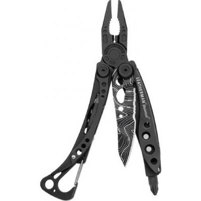 Leatherman LTG832755 SKELETOOL TOPO multifunkčný nástroj 7 funkcií, celočierna