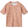 Detské plavky tričko Liewood Noah 86: Leo spots Tuscany rose