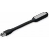 C-TECH UNL-04, USB lampička k notebooku, flexibilní, černá (UNL-04BK)
