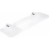 Nimco Polica do kúpeľne a sprchy 40 cm – plexisklo kov Bormo BR-X340-26
