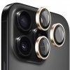 Blueo - Original Metal Frame ochrana objektívu pre iPhone 13 Pro / iPhone 13 Pro Max - zlatá