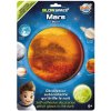 Buki Mars nálepka svietiaca v tme