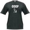 Tričko CCCP čierne s bielym nápisom