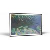 Claude Monet Claude Monet - Nymphéas Avec Reflets | Obraz Vintessia v ráme Rozmery obdĺžnik: 50x75, Rám: Čierny matný-alu