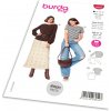 Strih Burda 6059 - Blúzka, tričko