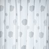 Takoy Látka na záclony biela so vzorom 3D obláčikov-NS-18835