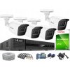 Súprava na monitorovanie TurboHD, 4 kamery 5Mpx, 4-kanálový rekordér - HiLook by Hikvision
