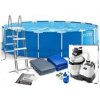 INTEX PRISM FRAME POOLS 4,57x1,22 m (set)+piesková filtrácia