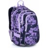 Školská taška s kvetmi Topgal LYNN 23008