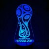 Beling 3D lampa, Russia word cup 2018, 7 farebná S371TTR1