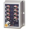 Planet Priemyselný PoE switch 8x 100Mb, PoE 802.3at 36W/180W, IP50, -40~+75°C, 12-56VDC, M12 konektory