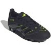 Chlapčenské futbalové kopačky outdoorové ADIDAS-Predator Club Jr FG/MG core black/carbon/lucid lemon Čierna 38 25/26