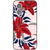 Picasee silikónový čierny obal pre Honor 400 5G - Red Lily