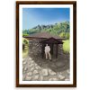 Poster Rainerova chata - Poster 50x70cm + čierny rám (71,8€)