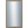 DANTIK - Zrkadlo v rámu, rozmer s rámom 60x100 cm z lišty DOPRODEJMETAL AG prehnutá veľká (3025)