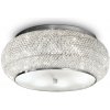 Stropné svietidlo Ideal lux 100746 PASHA PL10 CROMO 10xE14 40W