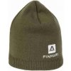 Zimná pletená čiapka Finmark, WINTER HAT khaki,biela, UNI