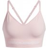 Dámska športová podprsenka s výstužou Under Armour VANISH SEAMLESS LOW BRA W ružová 1384417-647 - XL