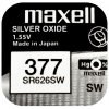Maxell Silver Oxide 377 1ks 377/SR626SW/V377