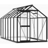 Záhradný skleník 183x361 Slide-In Čierny - CULTIVO