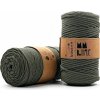 MMboutique bavlněná šňůra Premium 5mm Khaki green