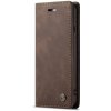 VSETKONAMOBIL 60382 CASEME Flipové puzdro Apple iPhone SE 2022 / 2020 iPhone 8 / 7 tmavohnedé