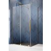 RADAWAY FURO GOLD KDJ 160cm ľavé dvere do kombinácie / sprchový kút rohový, profil zlatý, sklo číre, 10104822-09-01L10110780-01-01