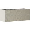 Hansgrohe Xevolos E - Umývadlová skrinka 137x56x55 cm, 4 zásuvky, matná béžová/bronz 54237390