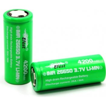 EFEST akumulátor 26650 /50A 4200mAh