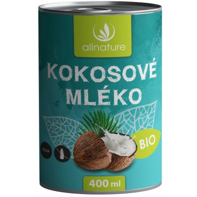 allnature kokosove mlieko bio 400 ml – Heureka.sk