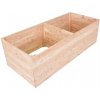 ROJA vyvýšený záhon PREMIUM SMREKOVEC 160x70x50cm drevený - prírodný - kartón - 1,7 cm - 70 cm - smrekovec - 50 cm - 160 cm - 26 kg - 167 × 50 × 12 cm Rojaplast
