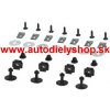 Škoda SUPERB 12/01-2/08 príchytky krytov pod motor sada 26 kusov /BENZÍN/