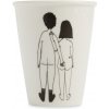 helen b Porcelánový hrnček Naked Couple Back 220 ml