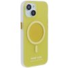 AppleMix Apple iPhone 13 - Podpora MagSafe GOOD LUCK - priesvitný - žlté