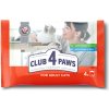 CLUB 4 PAWS Premium SET Pre dospelé mačky S kuracím mäsom v omáčke, S lososom v želé 4x80g (9060)