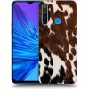 Picasee silikónový čierny obal pre Realme 5 - Rust