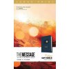 The Message Deluxe Gift Bible, Large Print (Leather-Look, Navy): The Bible in Contemporary Language (Eugene H. Peterson)(Kniha)