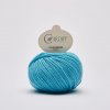 CASHMERE CLASSIC Cardiff Cashmere Farby CASHMERE: 605 svetlá tyrkysová 100% kašmír