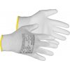 Rukavice ST BROTULA White 07/S záhradné, biele, s blistrom